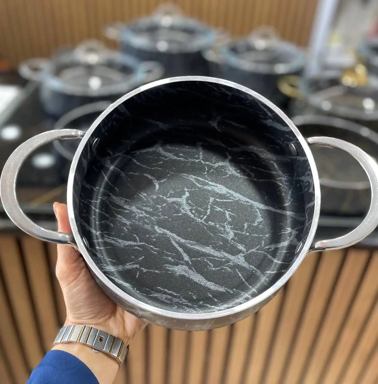 سرویس قابلمه ۹ پارچه اصل Paci💥