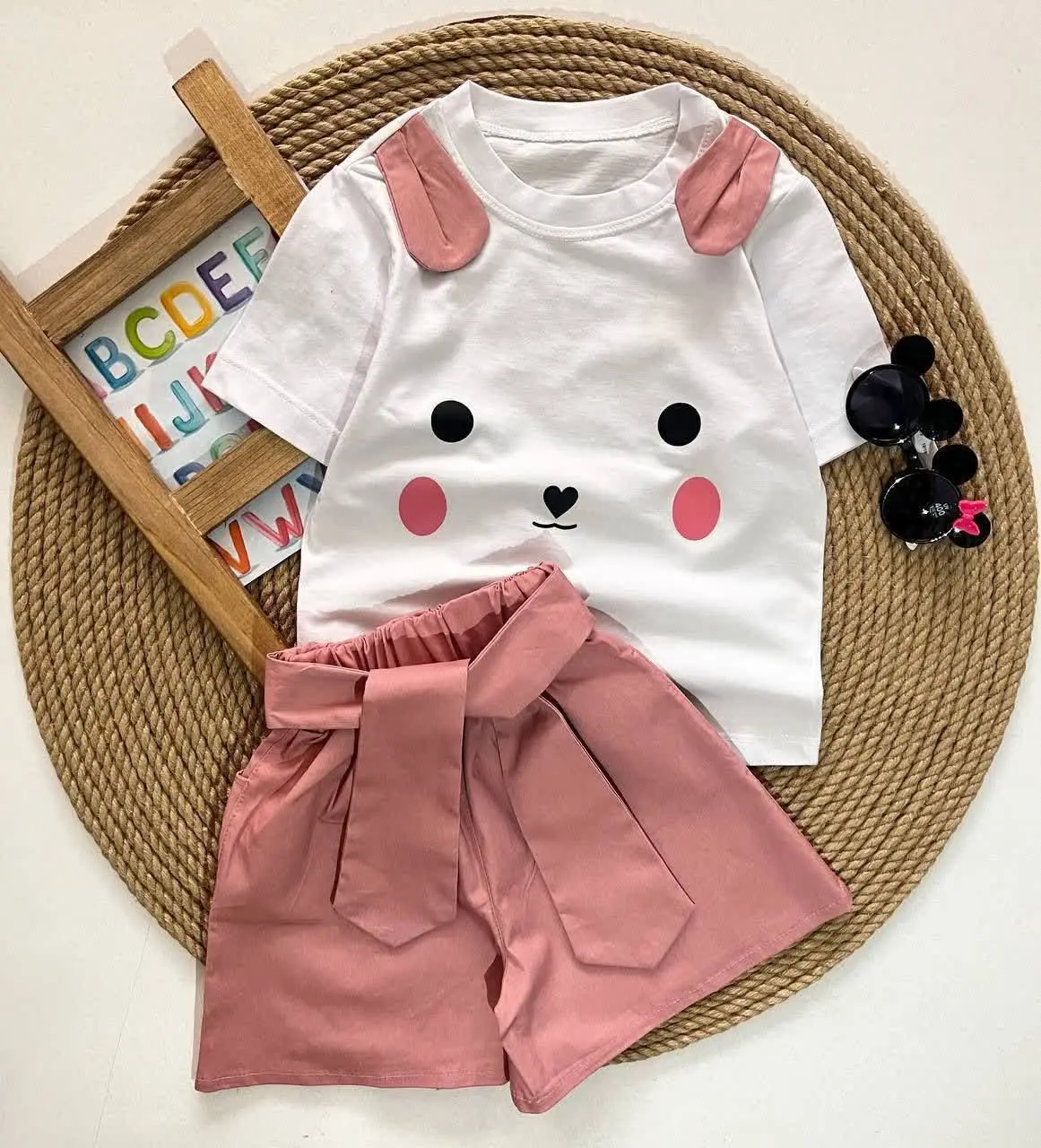 🌸تیشرت شلوارک دخترانه🌸
