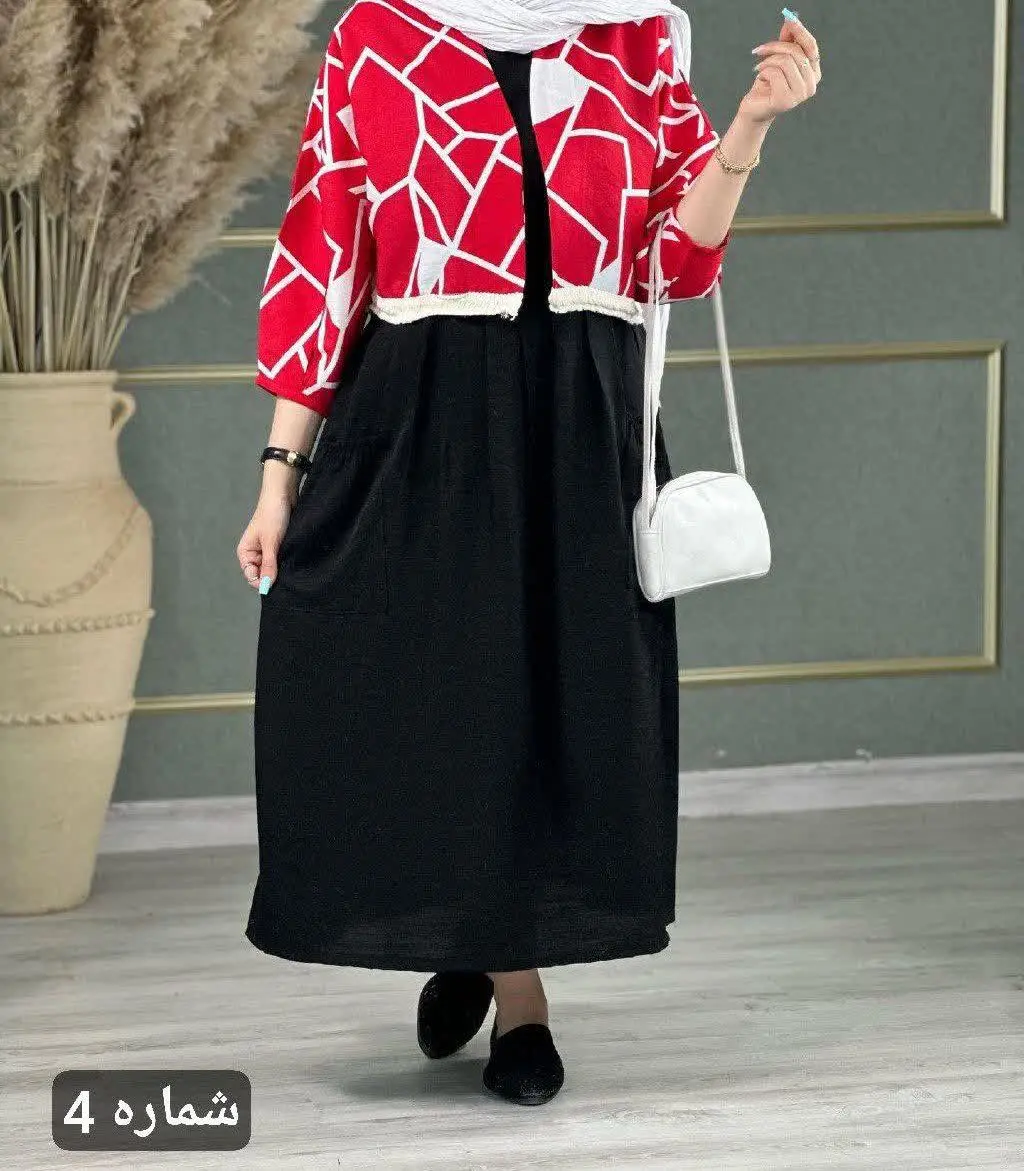 نام: دو تیکه کت و سارافون لاکچری
