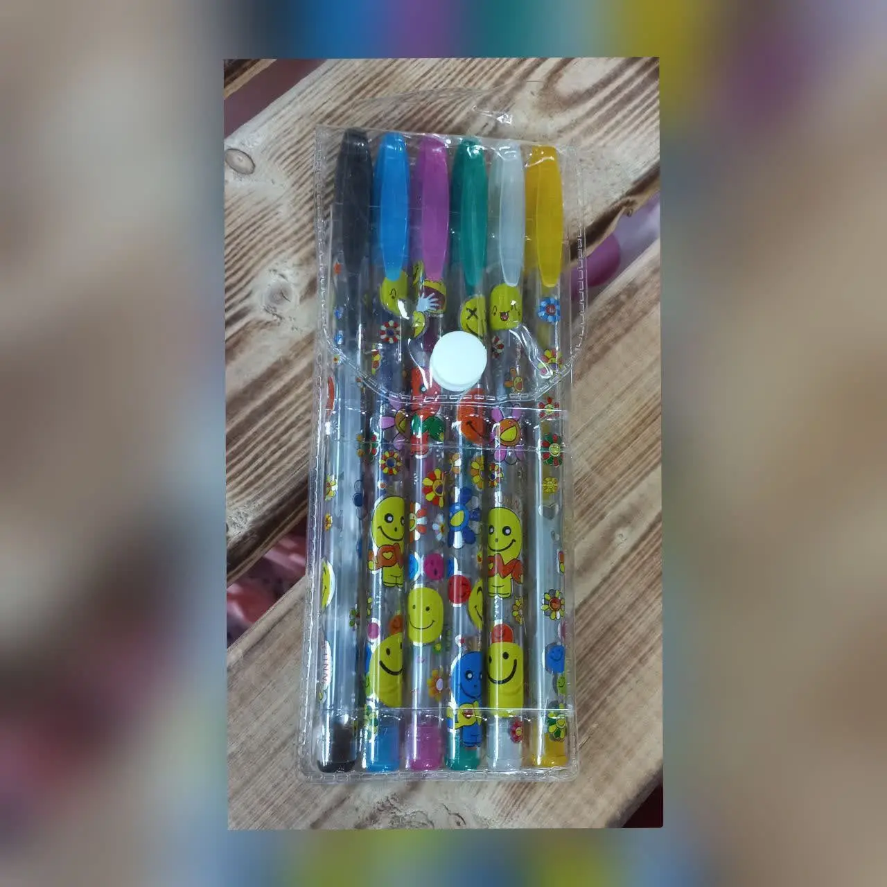 خودکار اکلیلی ۶ رنگ
