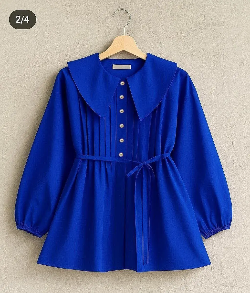 شومیز مانتویی عروسک