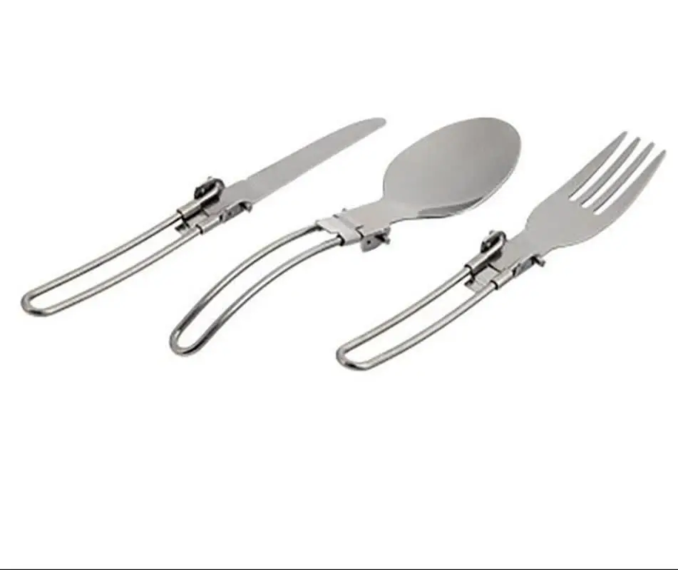 🌸ست قاشق چنگال کارد تاشو🌸
