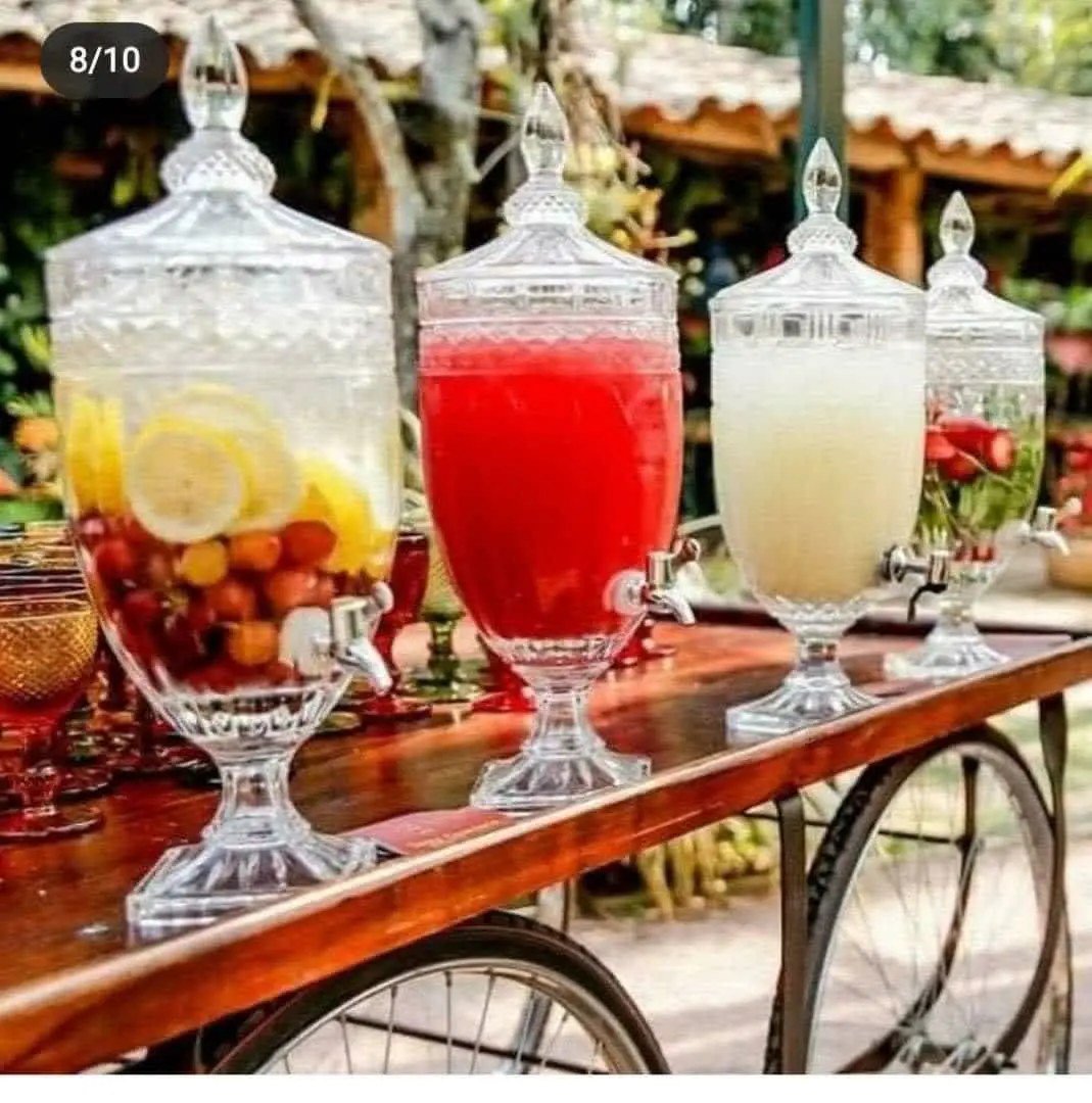 🥳کلمن شیشه‌ای ۵/۵ لیتر
