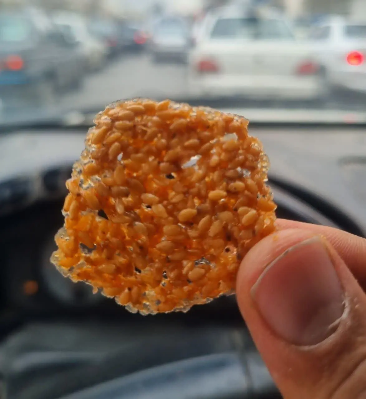 چیپس کنجدی دوآتیشه
