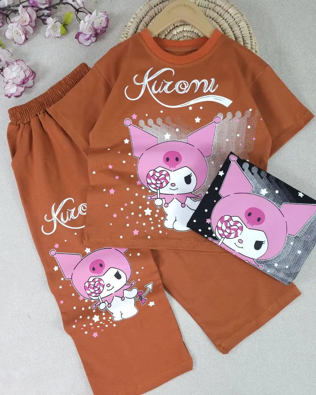 تیشرت و شلوار دخترانه کرومی...