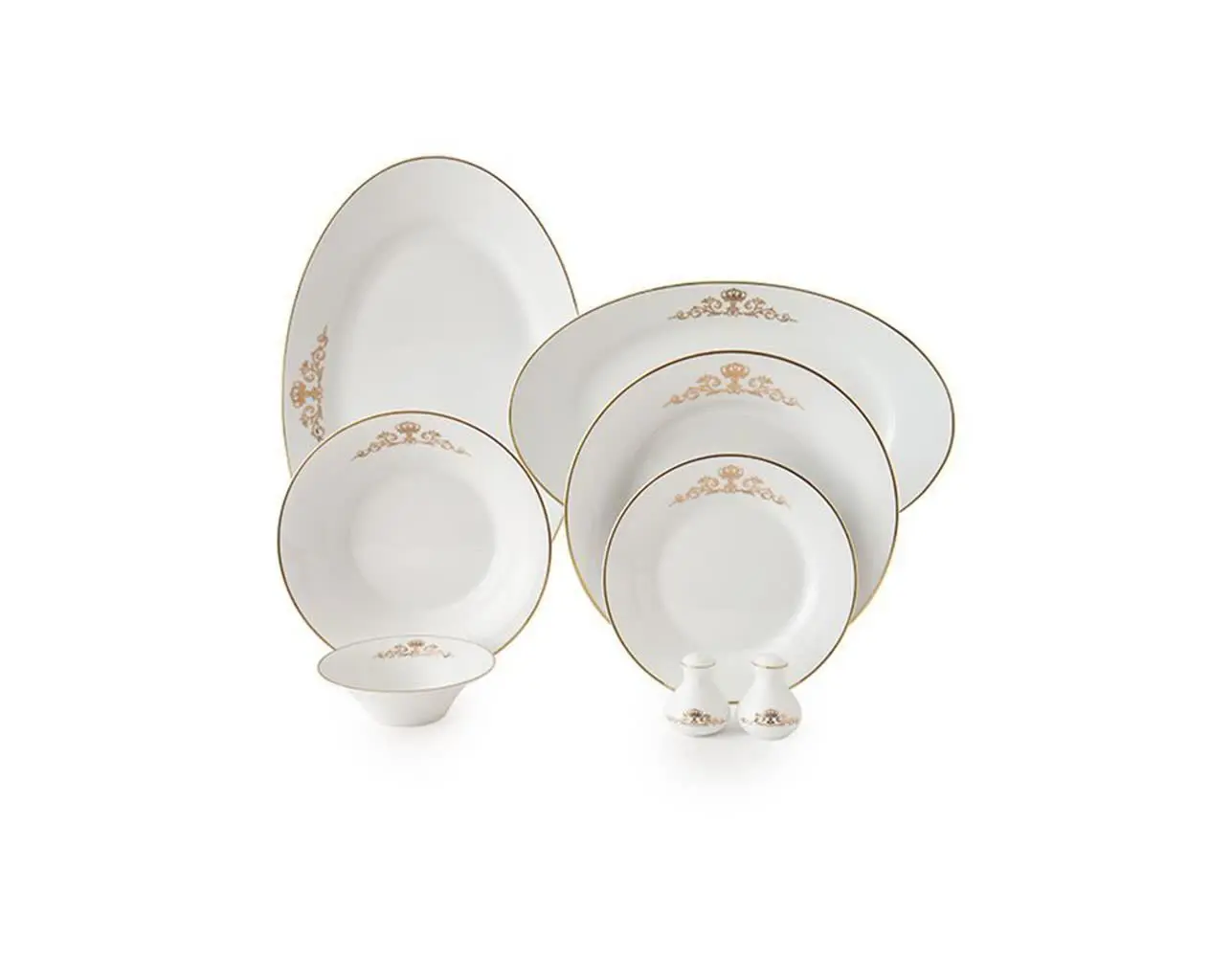 🍽 سرویس ۳۵ پارچه شهرزاد چینی زرین
