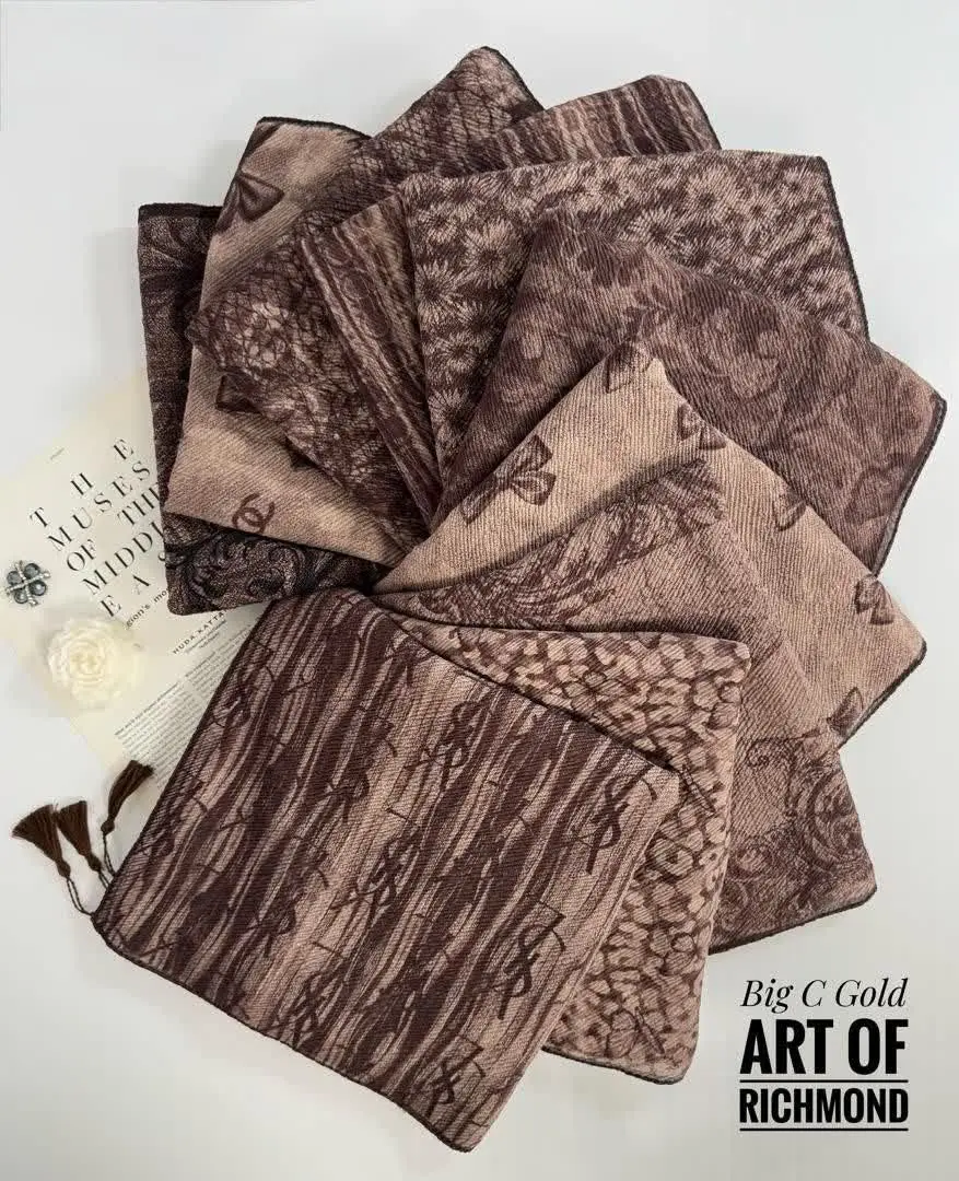 🐝روسری پلیسه موکایی