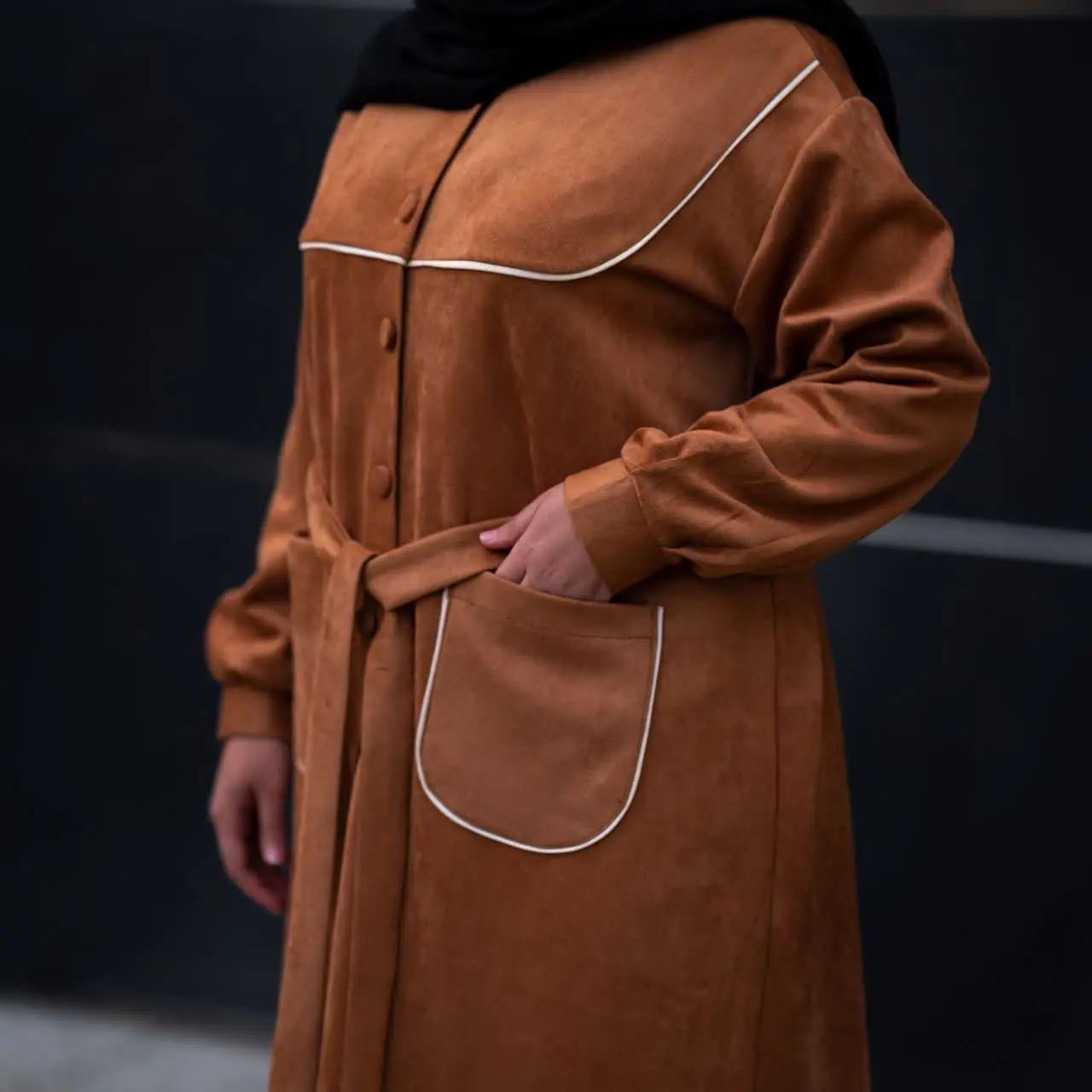 مانتو سوئیت مغزی دوزی شده🥰