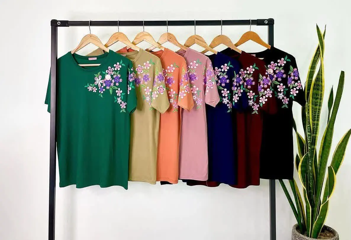 تیشرت چاپ پفکی رزیتا