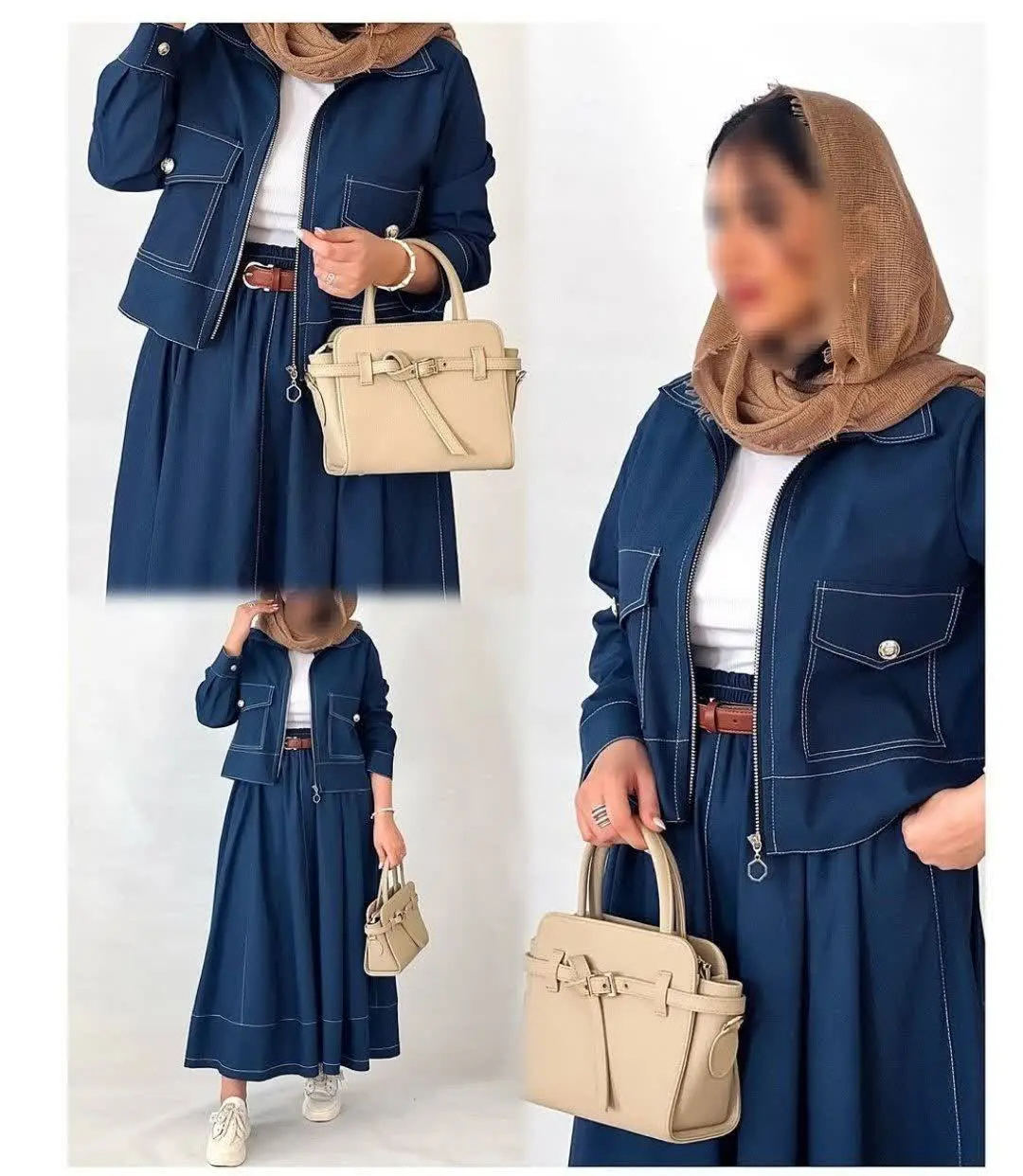 👕نام: ست کت و دامن رویا💥💫
