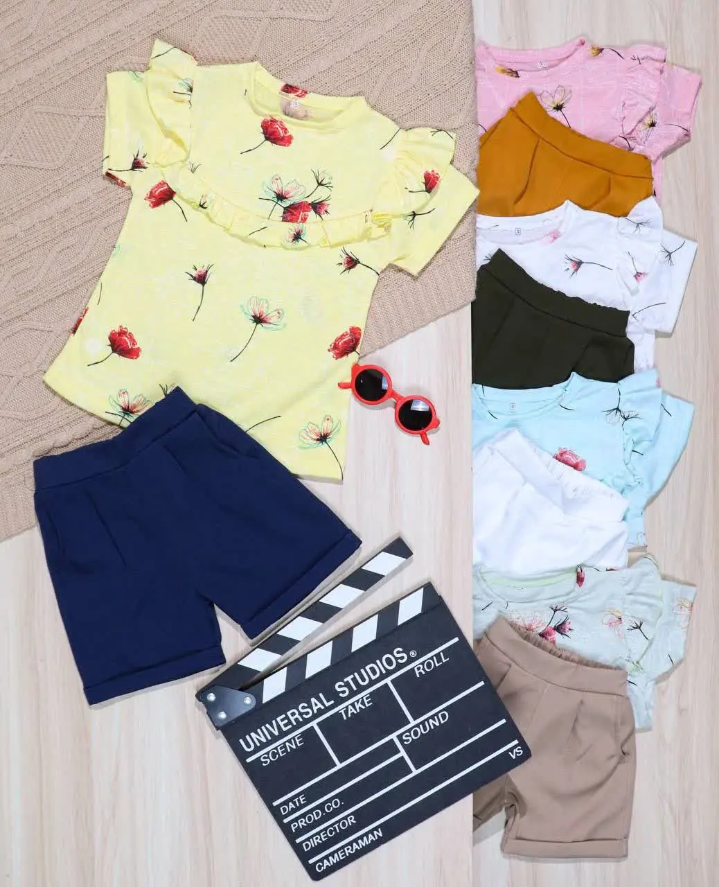 👫تیشرت و شلوارک مازراتی چاپ گل و نقشه👫
