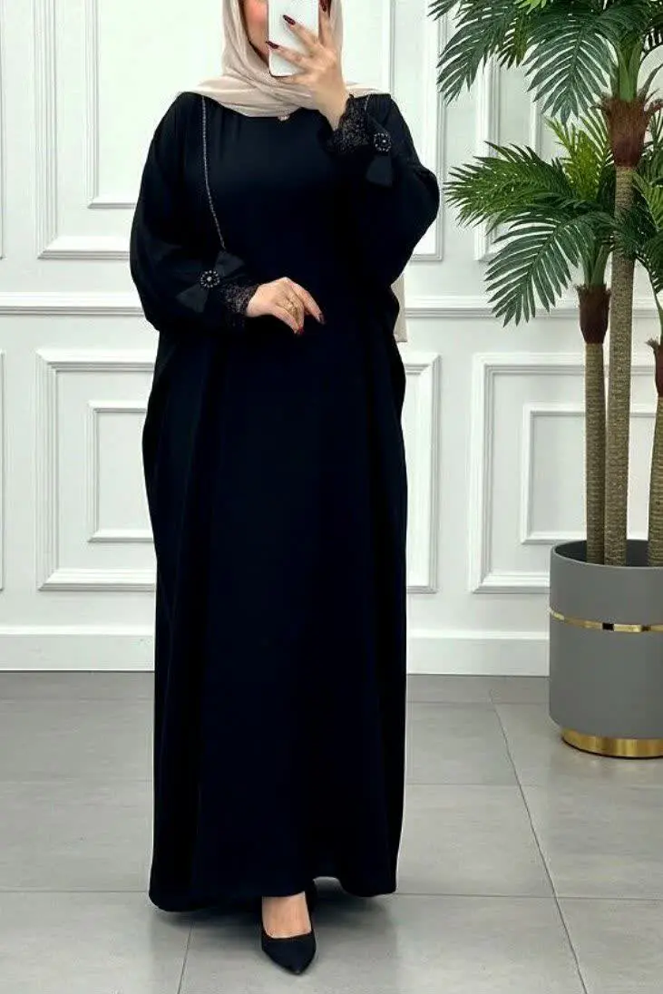 🌷نام: مانتو عبایی آستین پاپیون