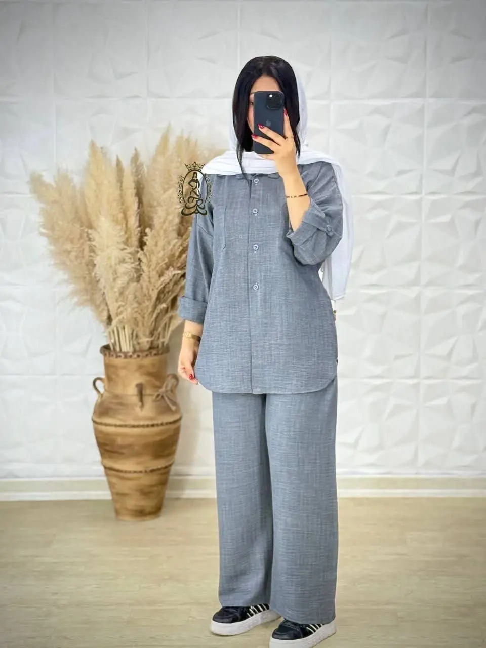 👚نام: مانتوو شلوار گلاریس
