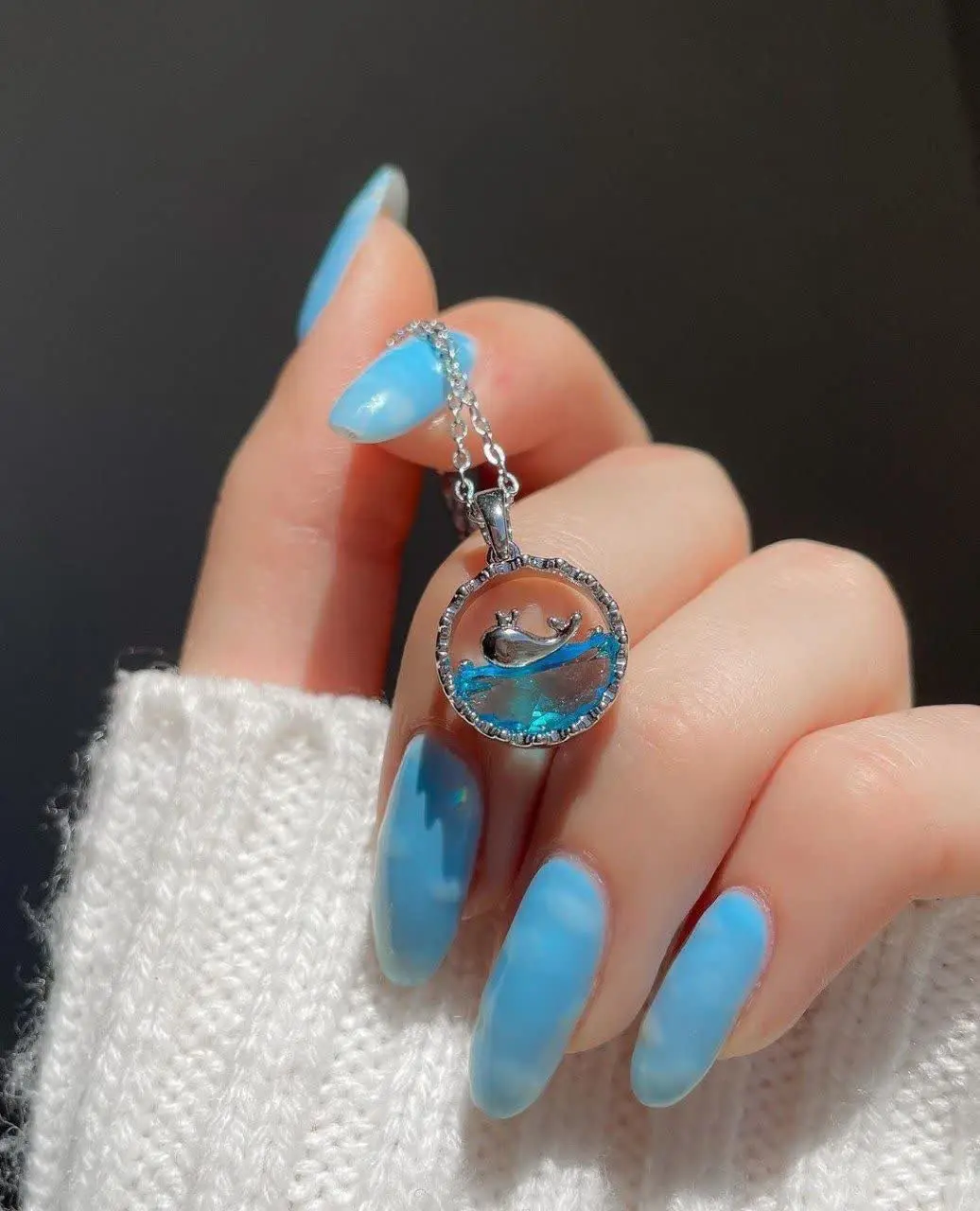 #گردنبند خاص دلفین 🐟
