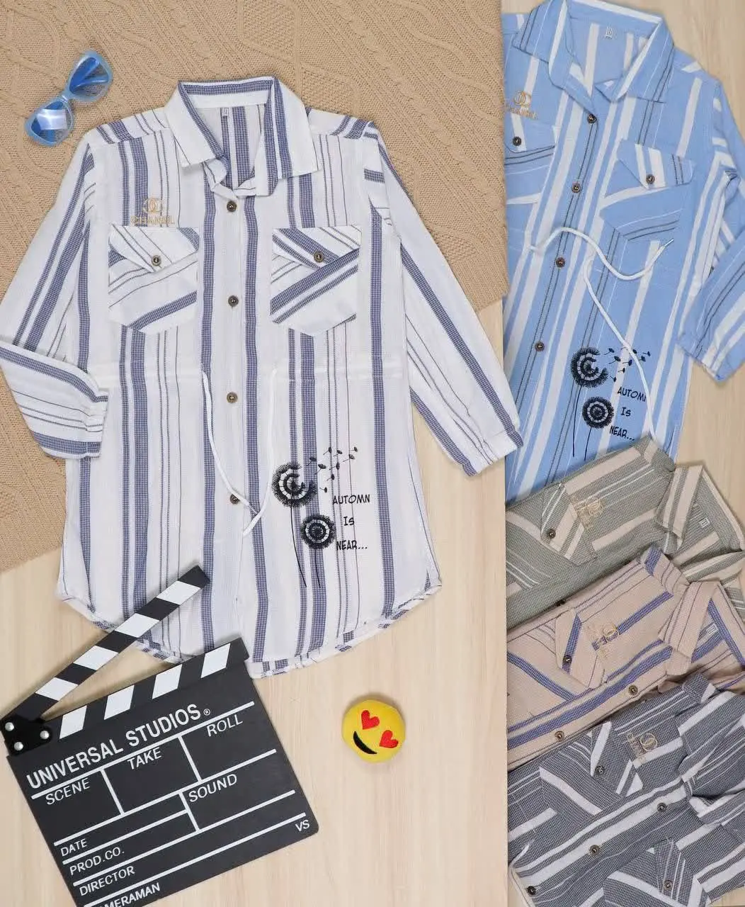 👫مانتو دخترانه بیسکوئیتی ۲جیب👫
