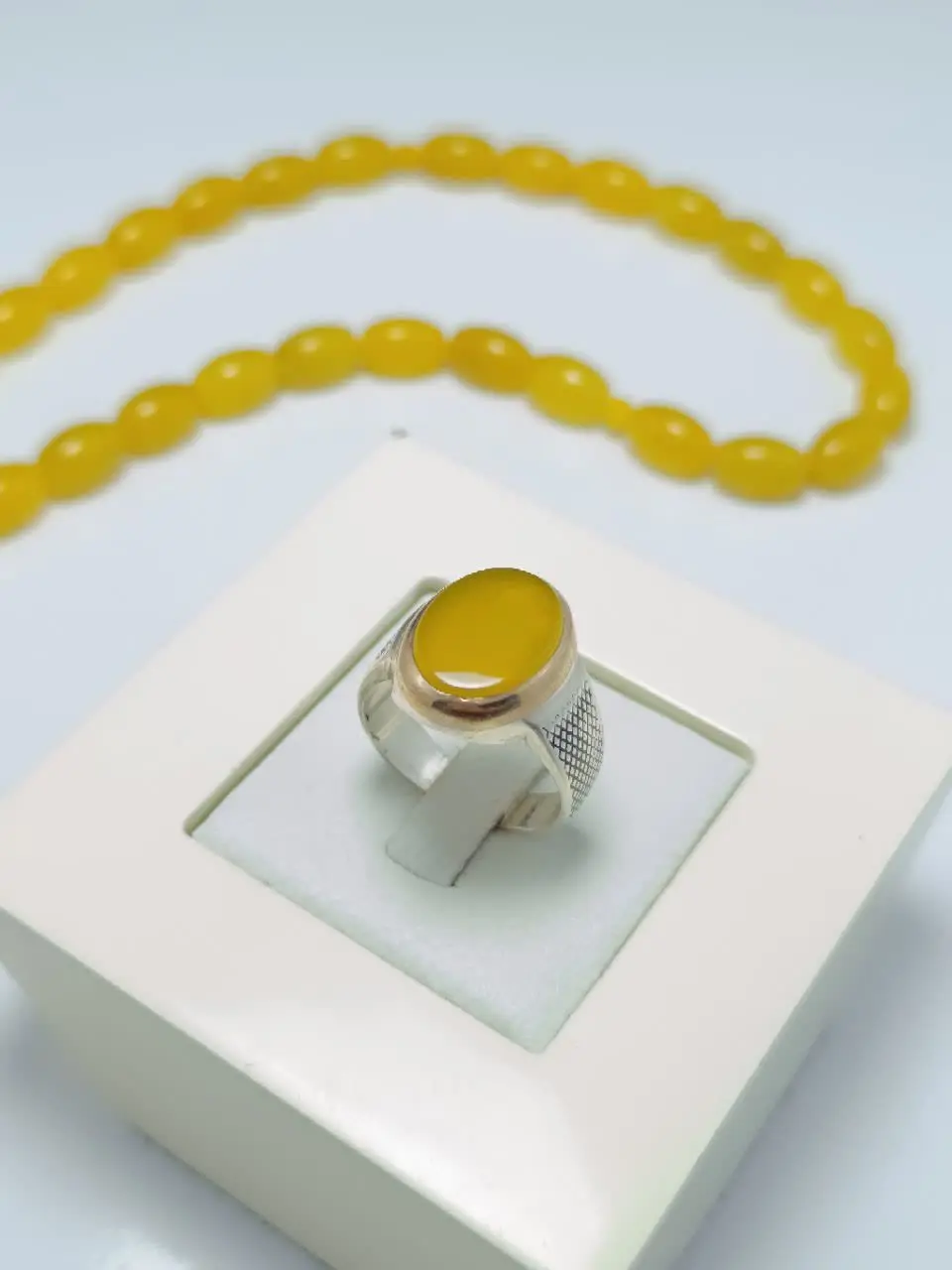 انگشتر نقره مردانه حرز دار