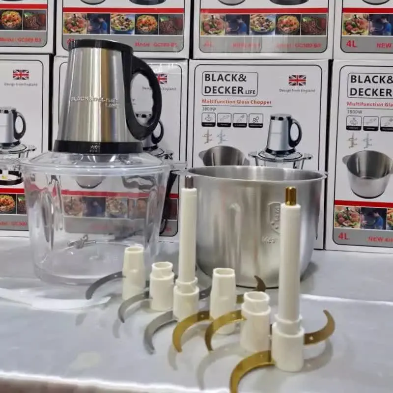 خردکن حرفه‌ای Black and deckr دوکاسه
