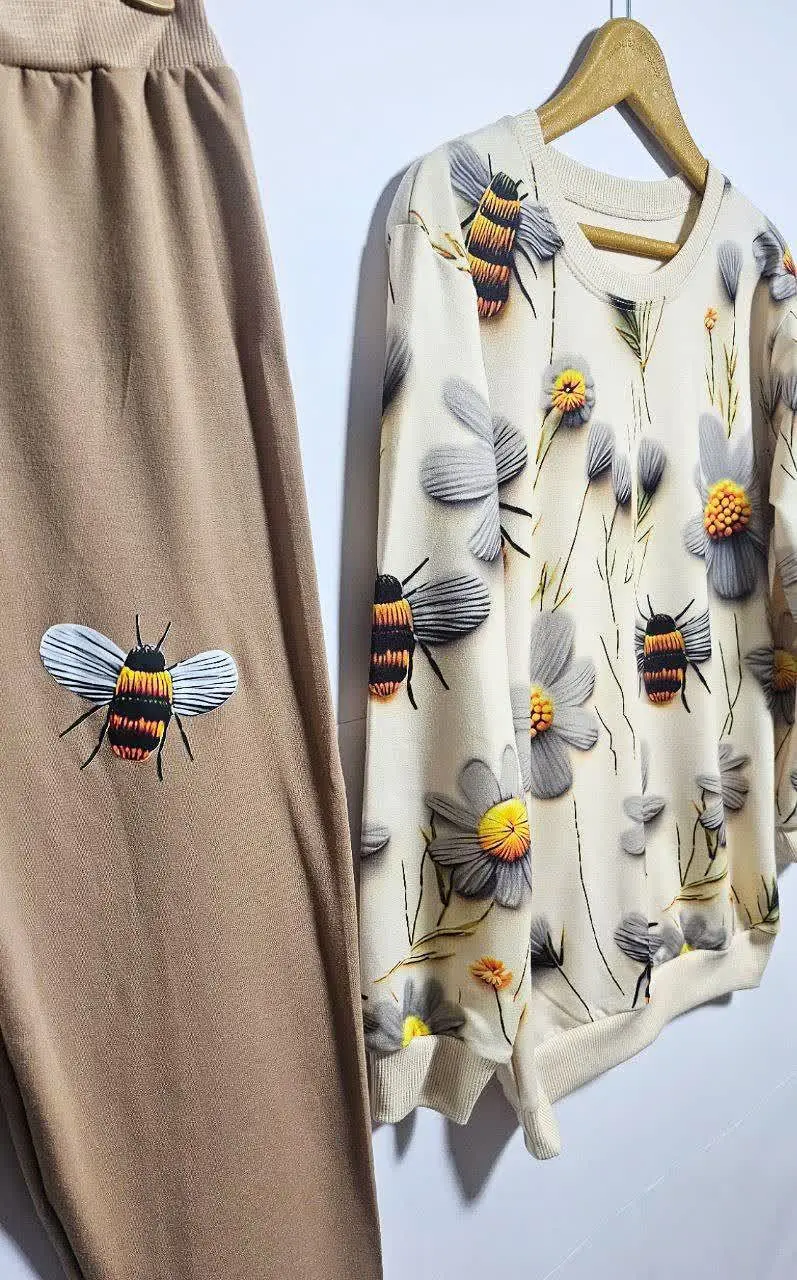 💞ست زنانه راحتی پرفروش زنبور💞
