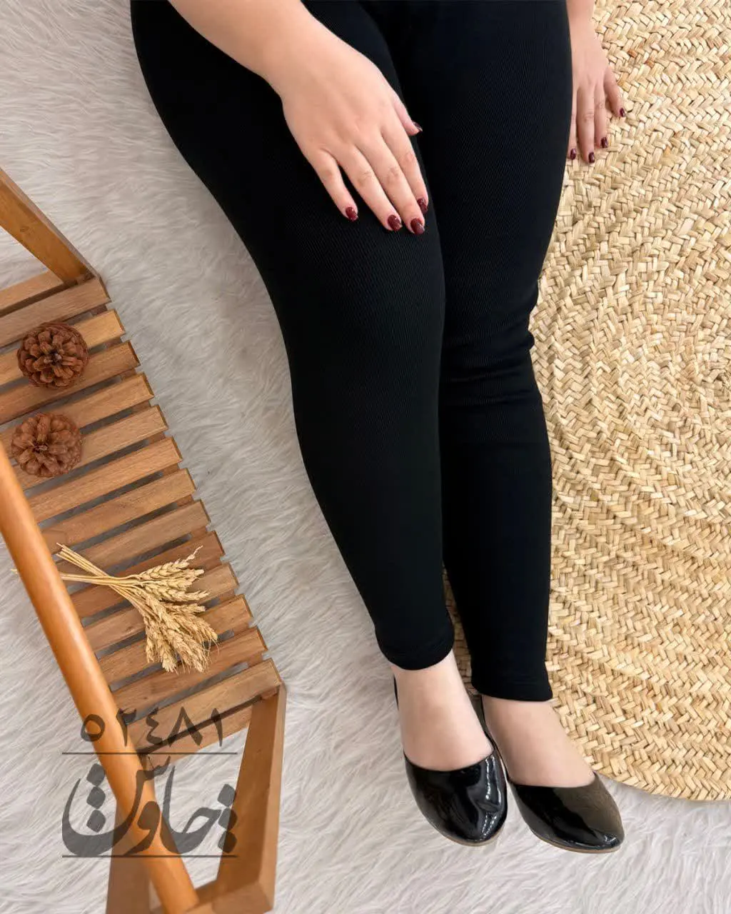 🔸 شلوار خزدار فول کشی