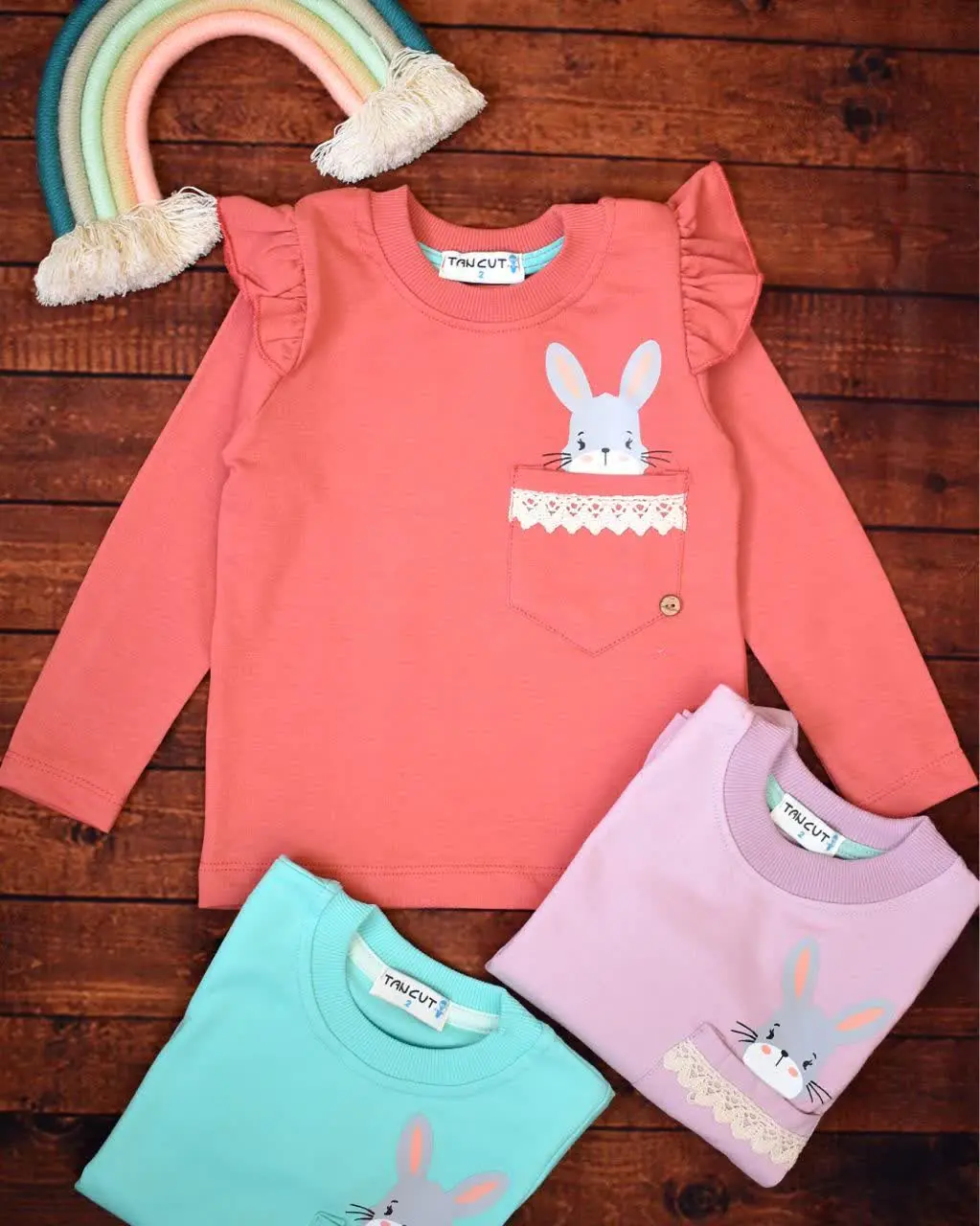 بلوز جیب دار مدل خرگوش 🐰
