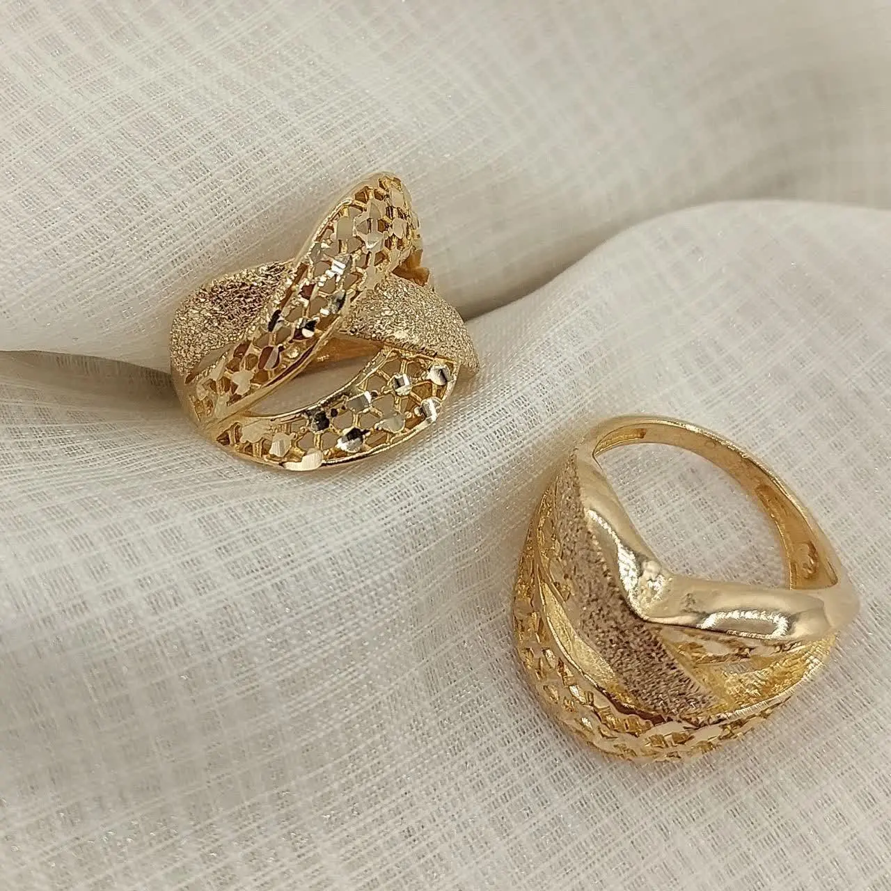 انگشتر طلاروس زنانه😍