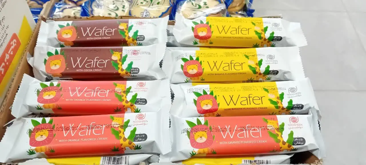 ویفر مدرسه نوشین