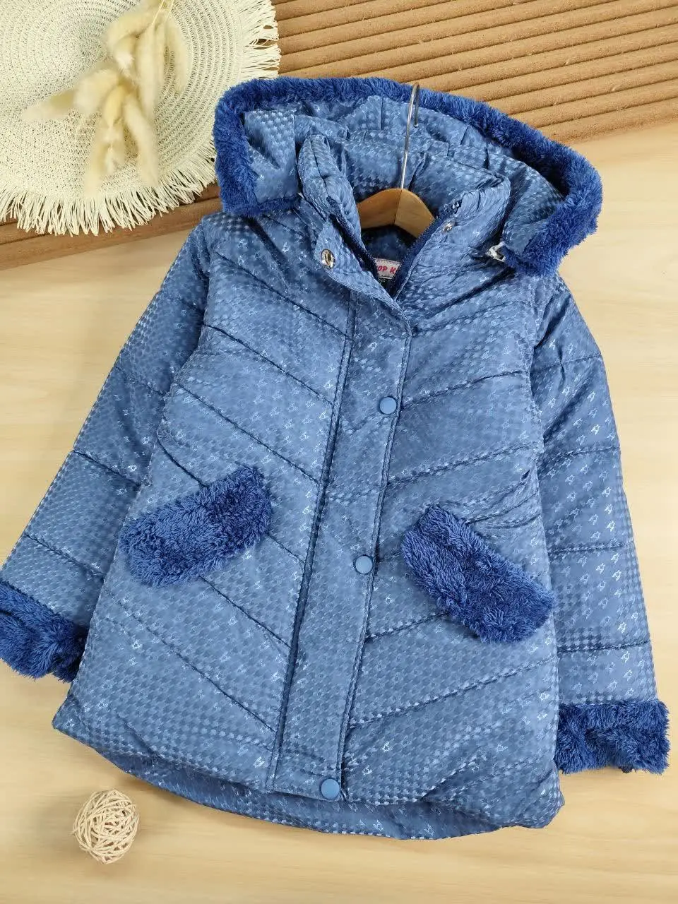 کاپشن جیب پشمی ۲