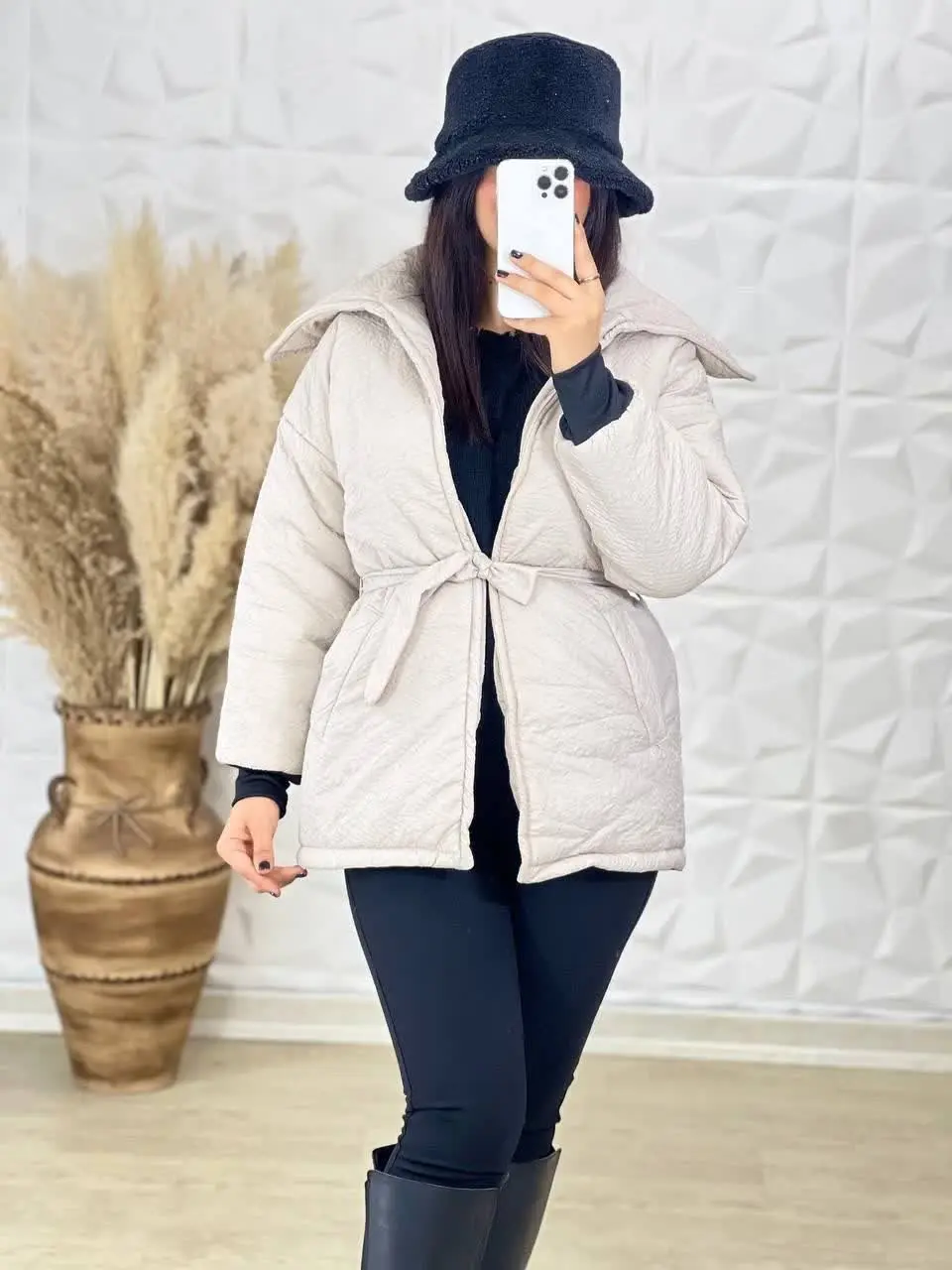 🍁نام: کاپشن سانتانا پفکی
