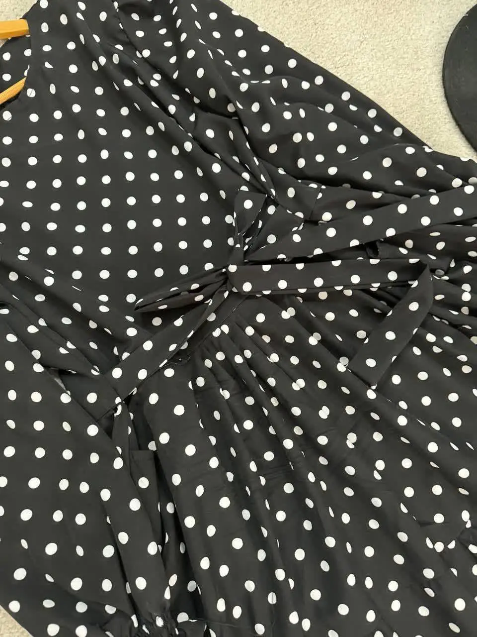 👚 نام: پیراهن بلند توپی 
