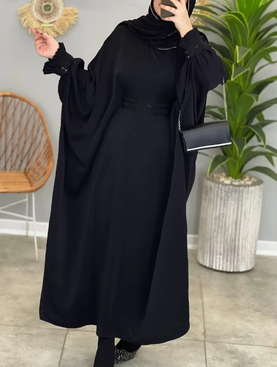 🍃نام: مدل عبا نور 
