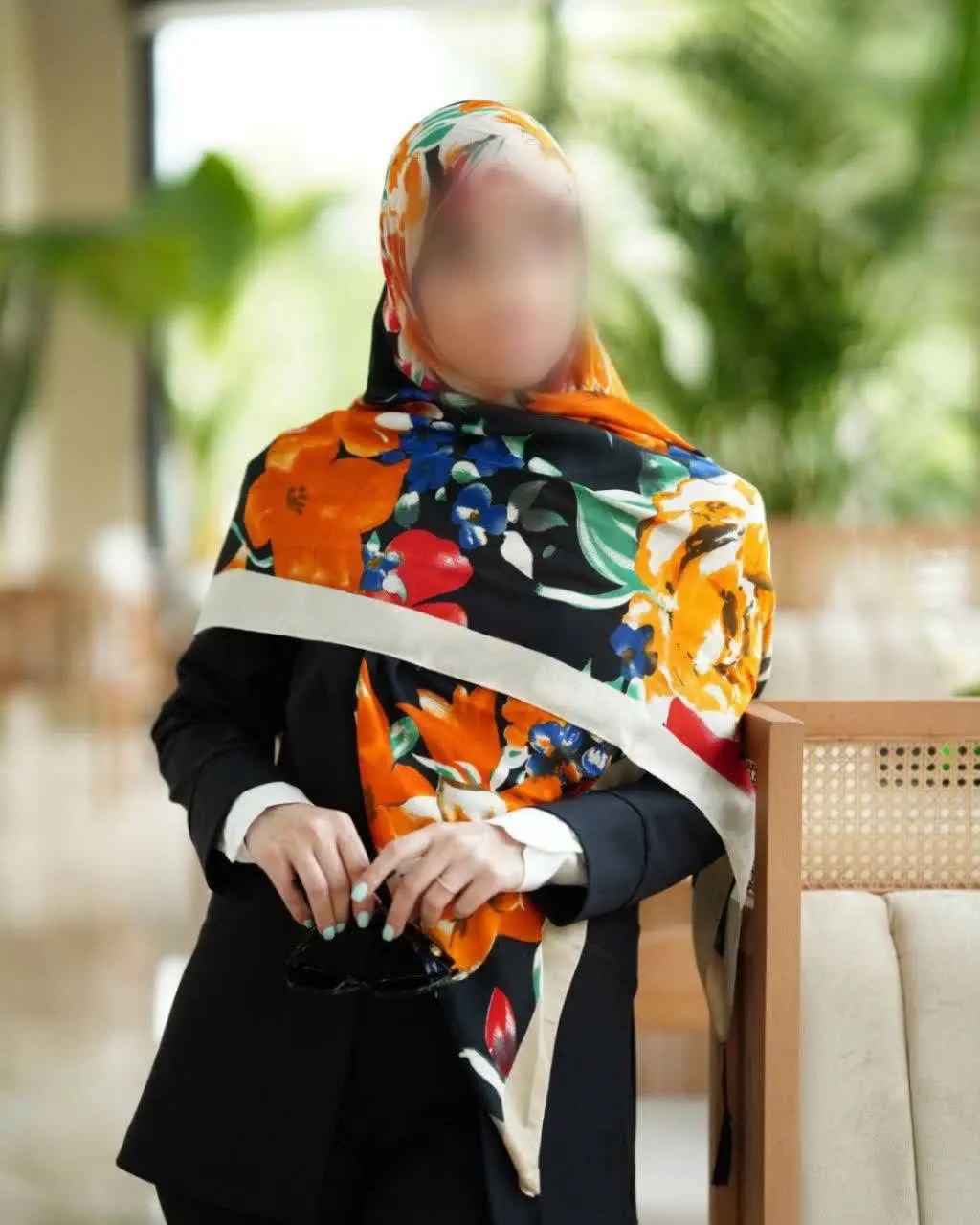 روسری نخ پنبه
