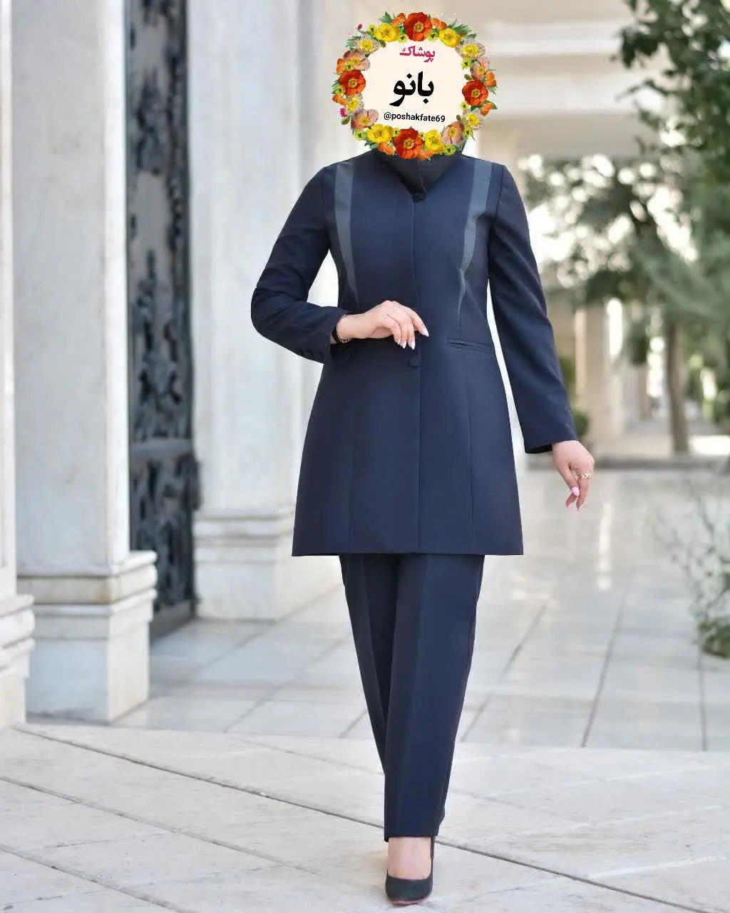 نام: مانتو شلوار اداری حسنا

