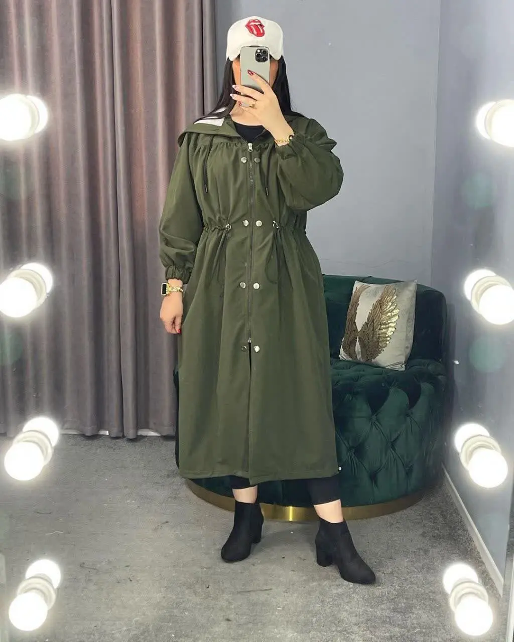 🛍نام: بارونی کلاهدار گیلدا👌🍂
