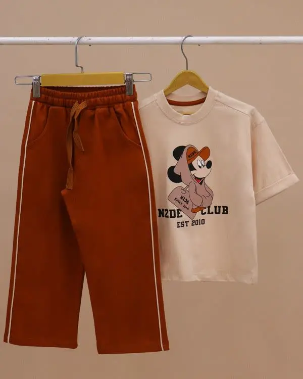 تیشرت شلوار میکی NZDE CLUB