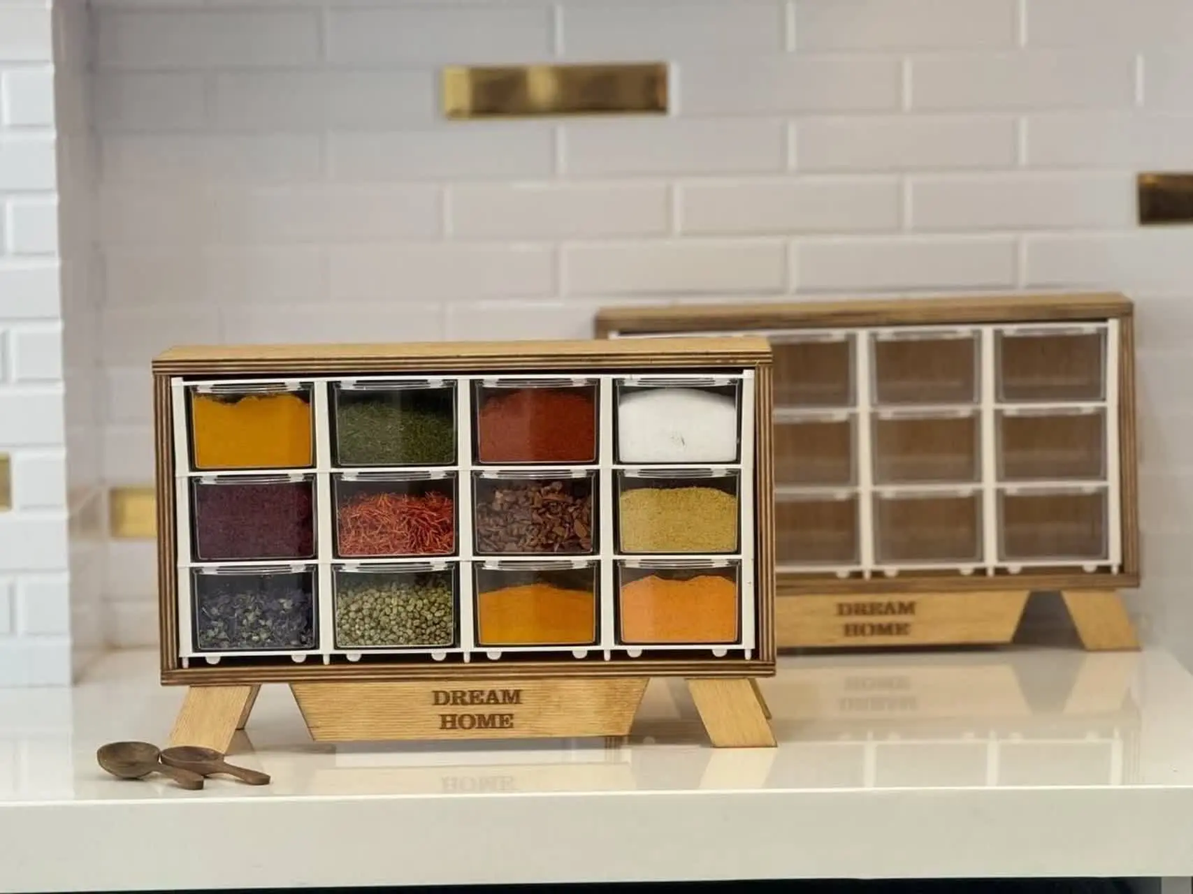 💥باکس ادویه ۱۲ کشو 💥