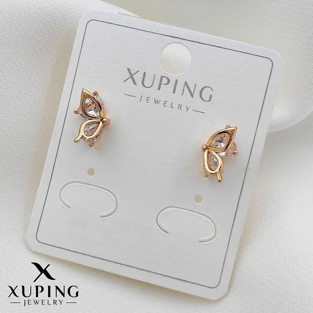 ⚜ گوشواره پروانه کریستالی ب...