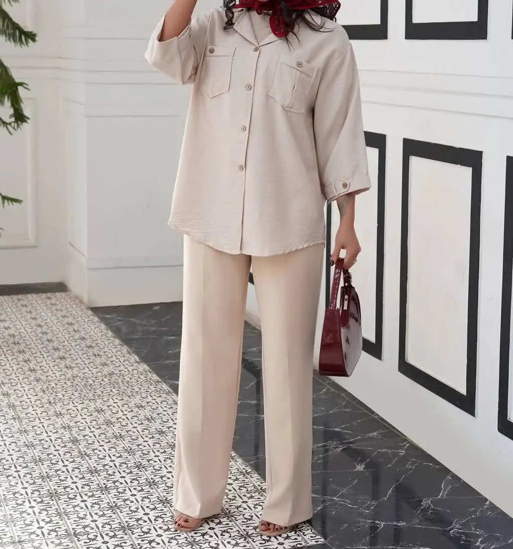 نام: شومیز مانتویی دوجیب
