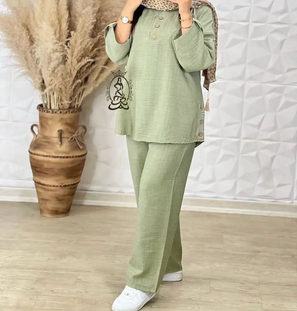 👚نام: ست دو تیکه شومیز شلوا...