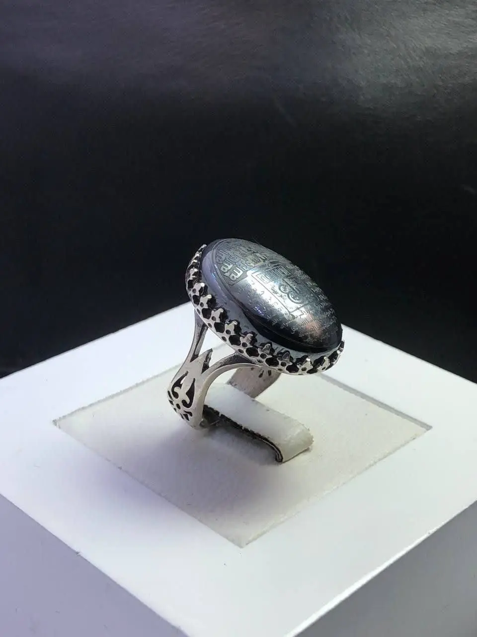 ✅انگشتر مردانه #حدید عین علی +۷جلاله
