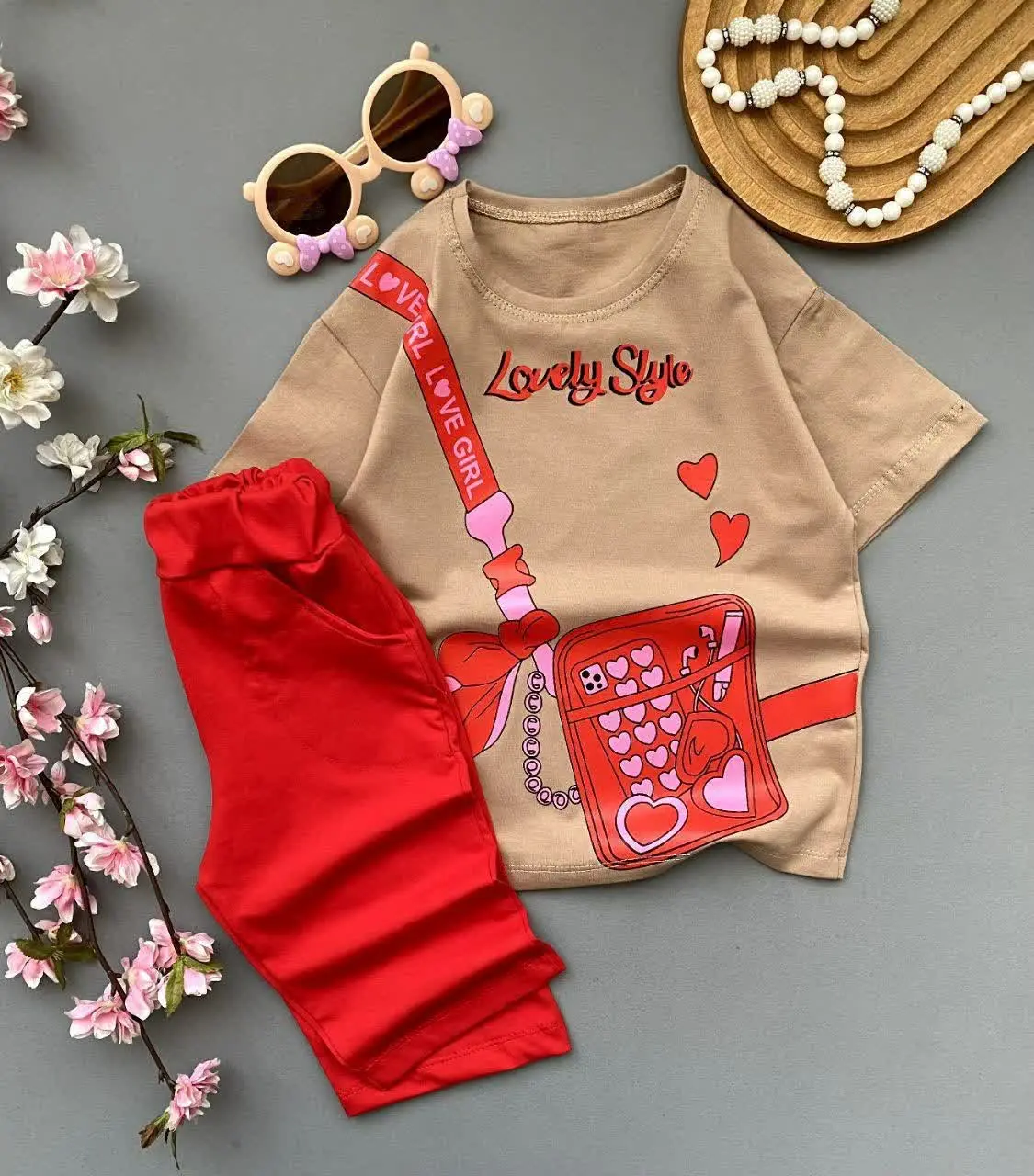 👚 نام: تیشرت شلوارک چاپ کیف...