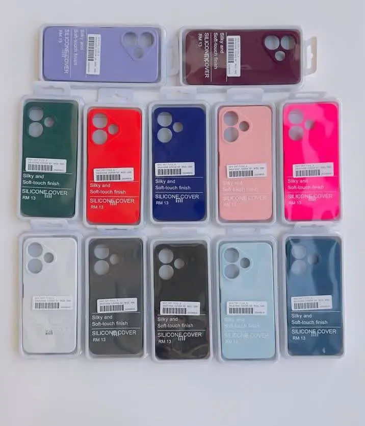 قاب سیلیکونی داخل مخمل کیفیت عالی مخصوص انواع #سامسونگ #شیائومی و #هواوی
