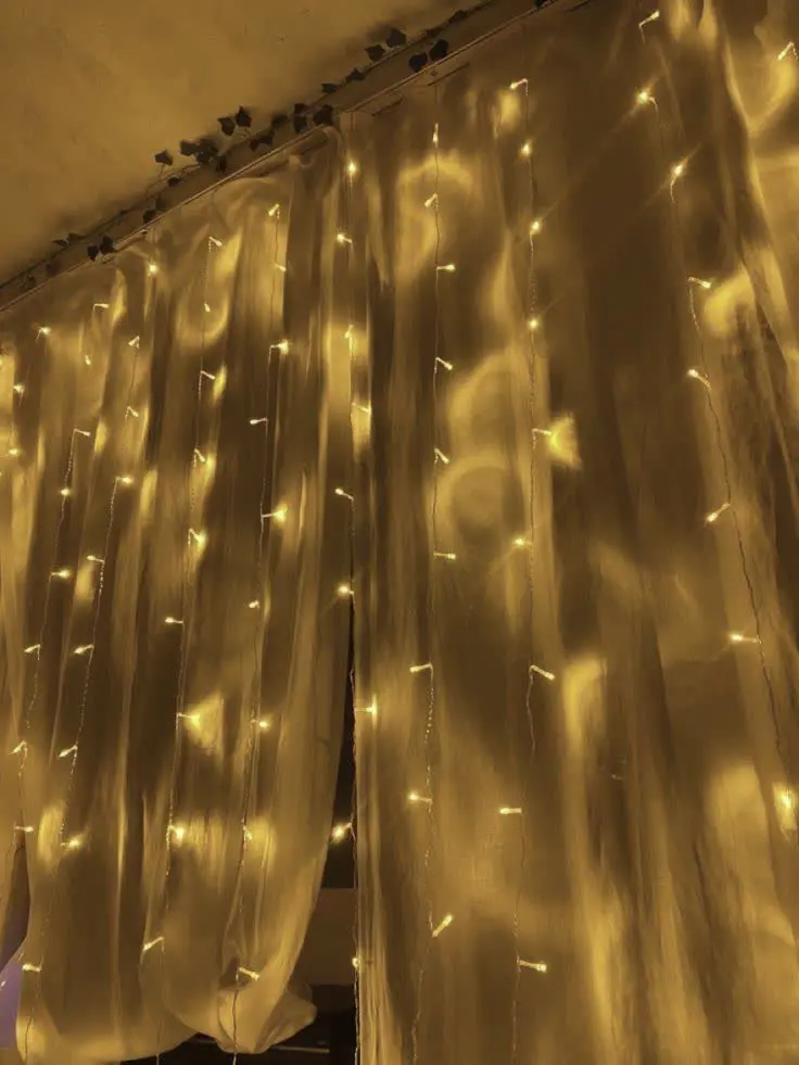 ریسه سوزنی پرده ای آفتابی