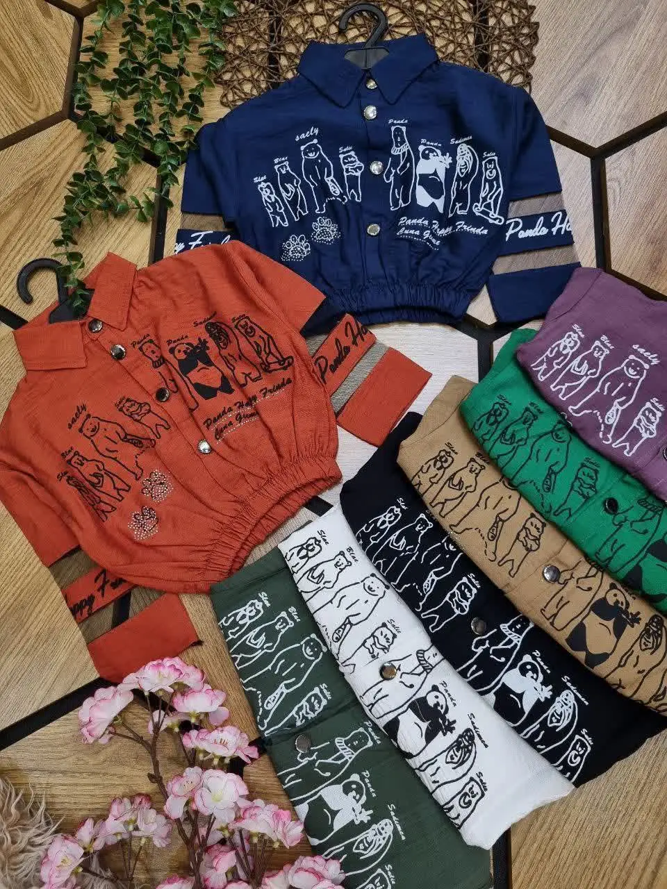 👕کراپ آستین تور بابوس دخترا...