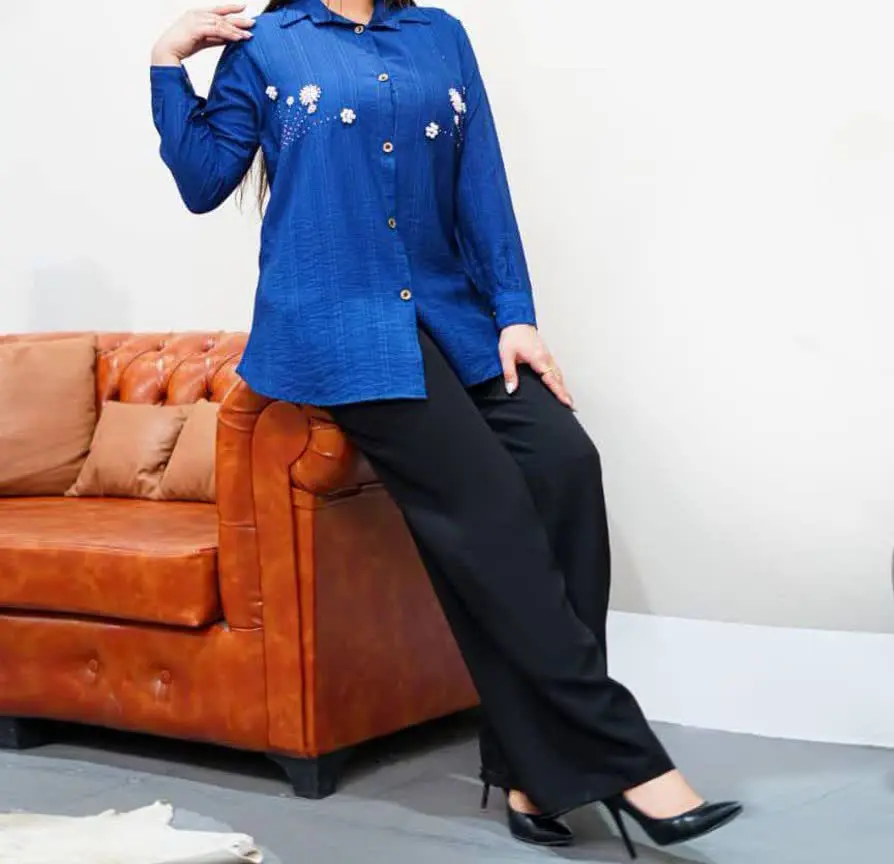 🛍نام: شومیزسنگدوزی مروارید🌱
