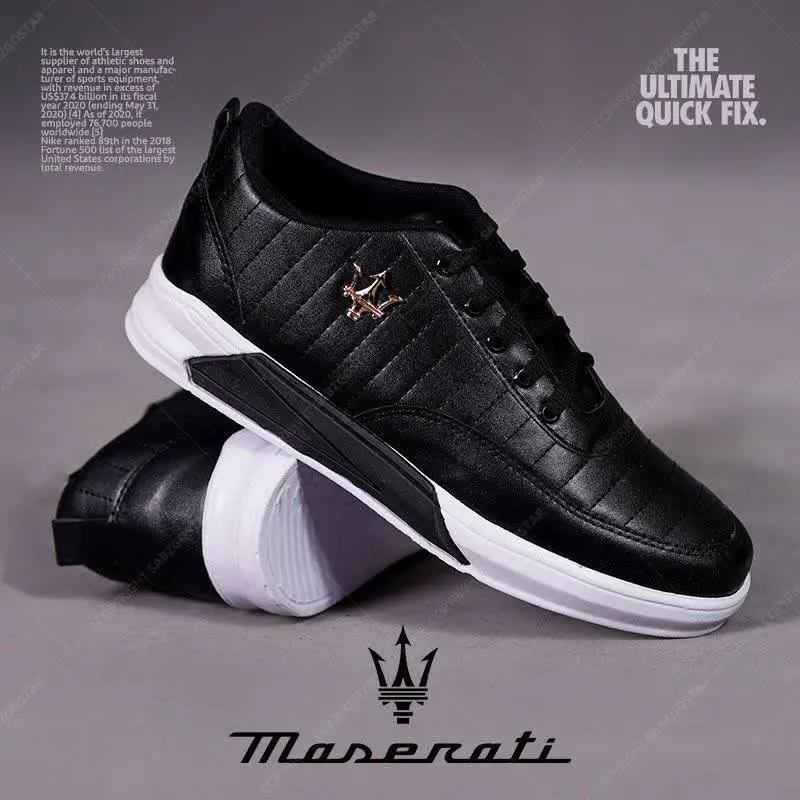 🔹کفش مردانهMaseratiمدل Matthew (مشکی) 
