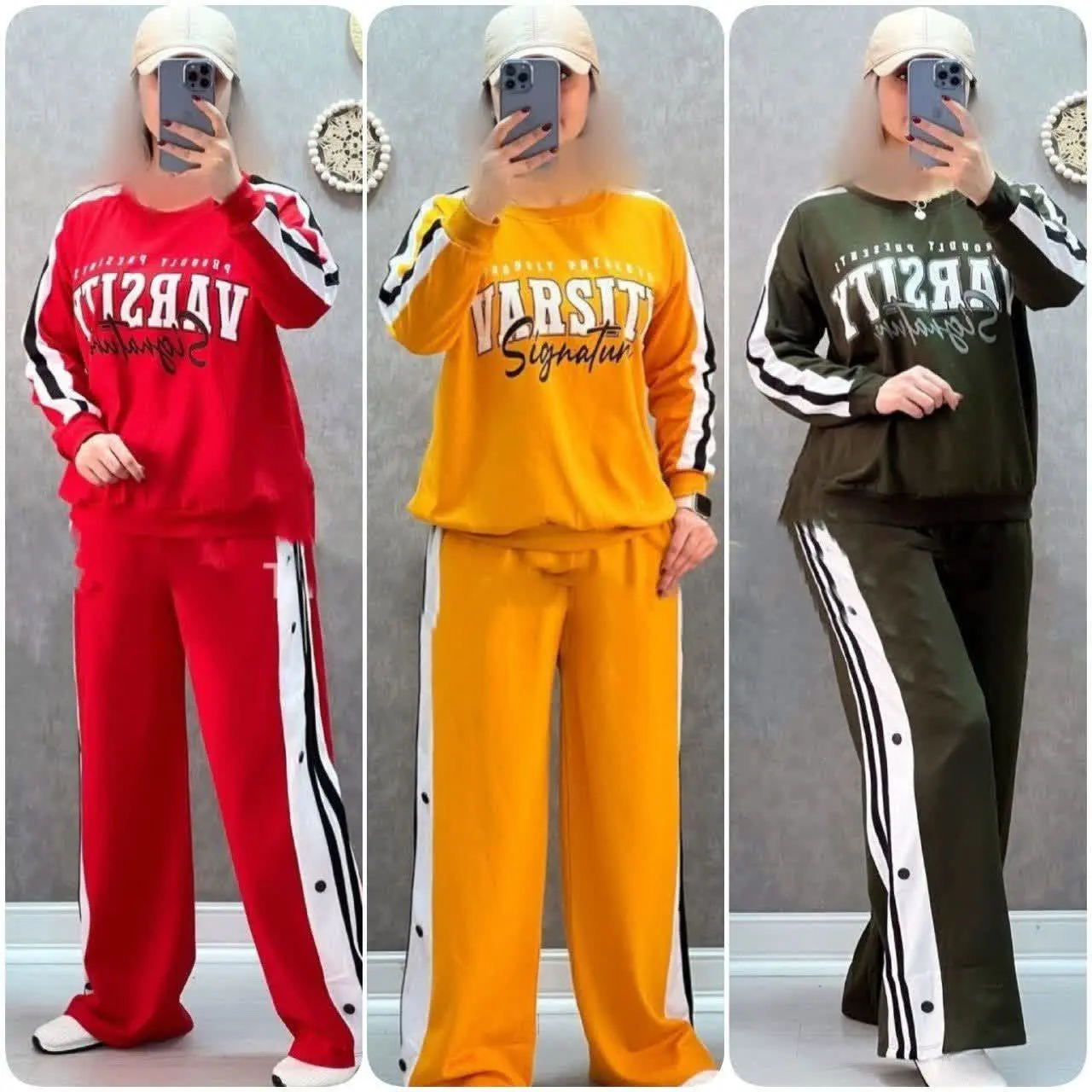 ❤️نام: بلوز و شلوار VARSITY
