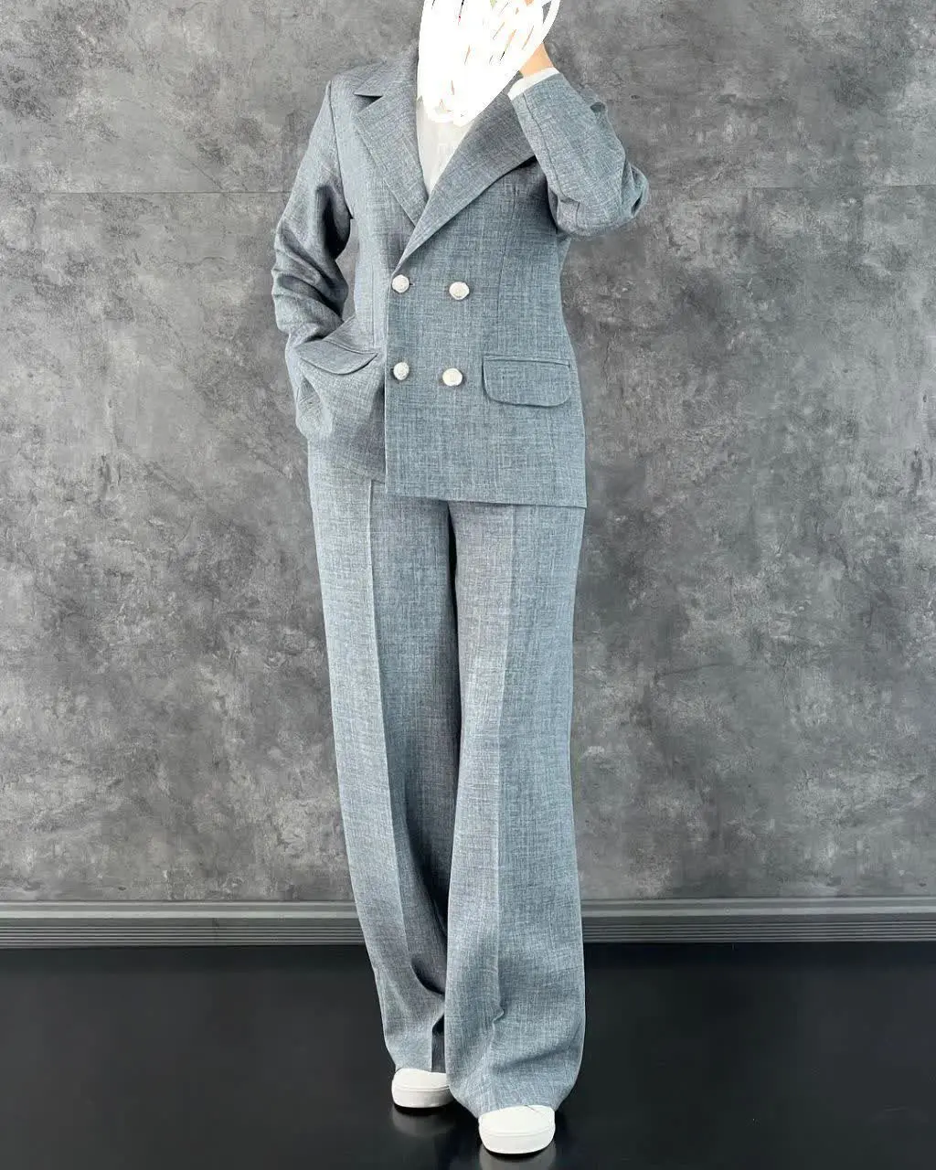 🛍نام: کت شلوار یقه انگلیسی 🌱
