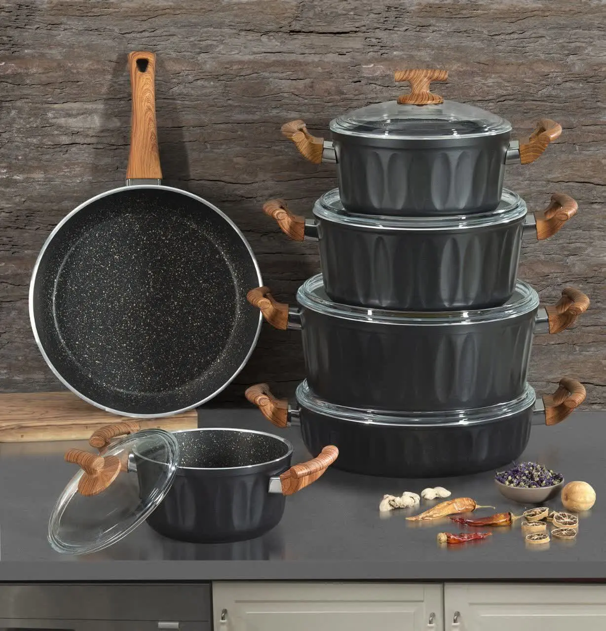 ✨سرویس قابلمه ۱۱ پارچه (elips) 
