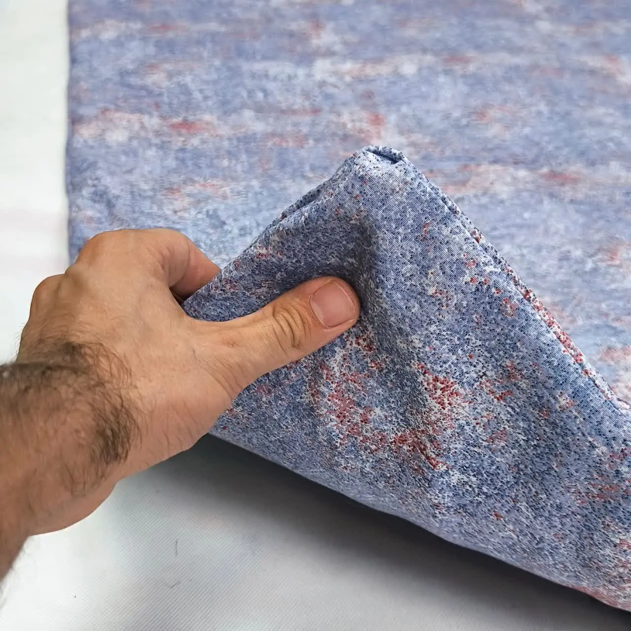 🔴تشک نمدی با رویه پارچه‌ای
