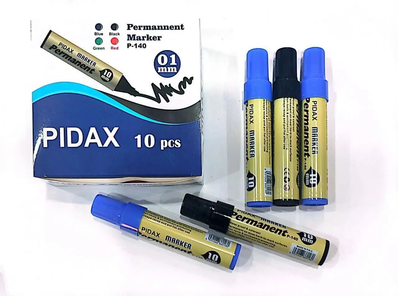 ماژیک جوهر ثابت سرتخت ۱۰ میلی متر پیداکس
